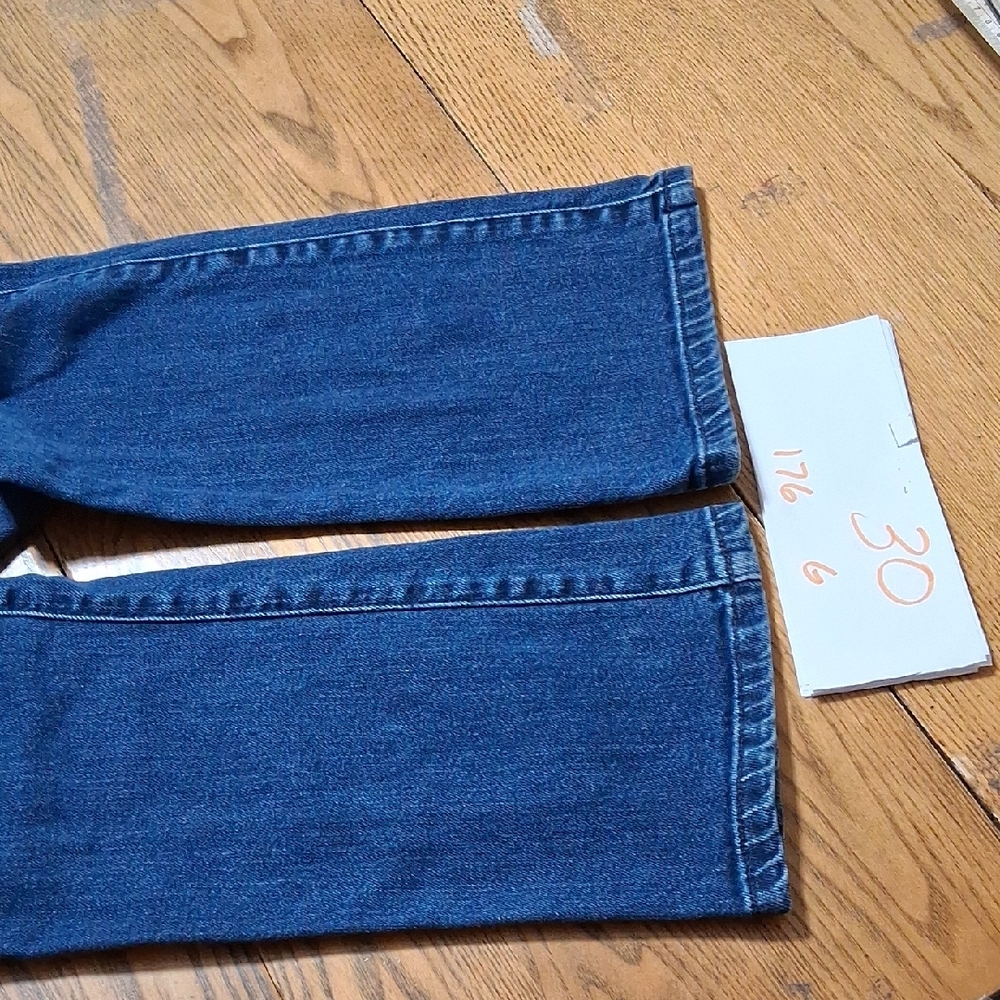 LUCKY BRAND Overalls Jean Womens 00 / 24 Blue  Preowned Used BOOTCUT ?? Denim - Picture 9 of 9